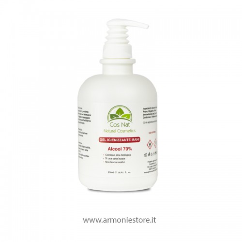 Gel Igienizzante Mani Alcool 70% 500 ml